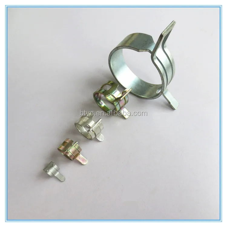 One Wire Round Metal Spring Clips Clamp Buy Round Spring Clamp,Round