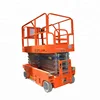 Safty equipment small electric scissor material mobile lift platform