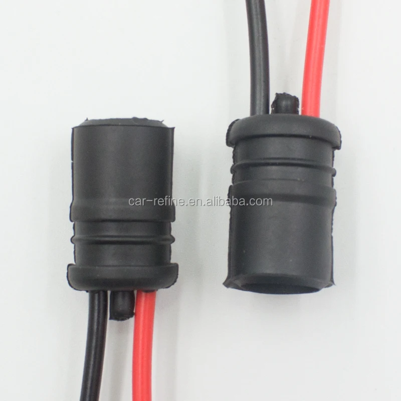 Support d'ampoule T10 avec fils pour véhicule - Paquet de 2
