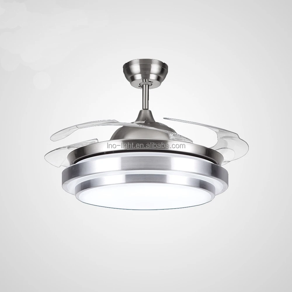 Kalux 42 Homestead Nickel Retractable Ceiling Fan With Kalux 42 Homestead Nickel Retractable Ceiling Fan With Blades Fans Lights