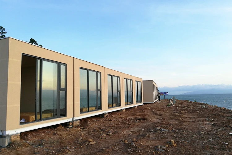 Cheapest Price Quick Build Modular Construction Container House Metal Prefab Flat Pack Container Hotel Luxury Room
