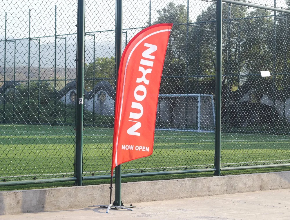 Wholesale Cheap Printing 4m Big Rainbow Bali Decorative Outdoor Flags