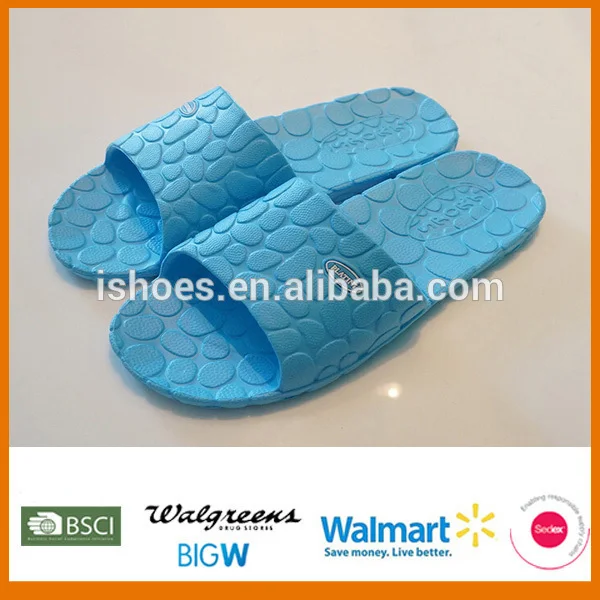 Bathroom slippers slip bath leaking water home shoes women slippers plastic slides indoor 