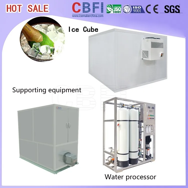 product-Commercial Used 5 ton per day Cube Ice Machine for Medium Scale Ice Factory-CBFI-img-3