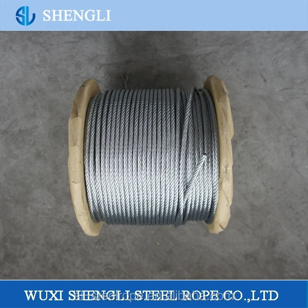 7*19 Soft Galvanized Steel Wire Single Steel Rope Thin Cable 0.2-7mm Wire  Gauge Black Annealed Iron Wire - China 7X19 Steel Wire, Soft Wire