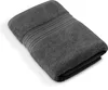 Soft Cotton Machine Washable Extra Large Bath Towel (35-Inch-by-70-Inch) - Luxury Bath Sheet - Gray