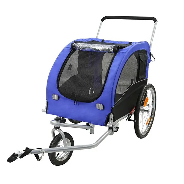 T02 Factory Directly Kid Child Bike Trailer Children Baby Pram Bicycle