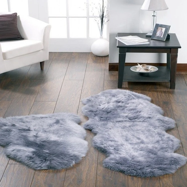 Customized color sheep fur imitation shaggy rug