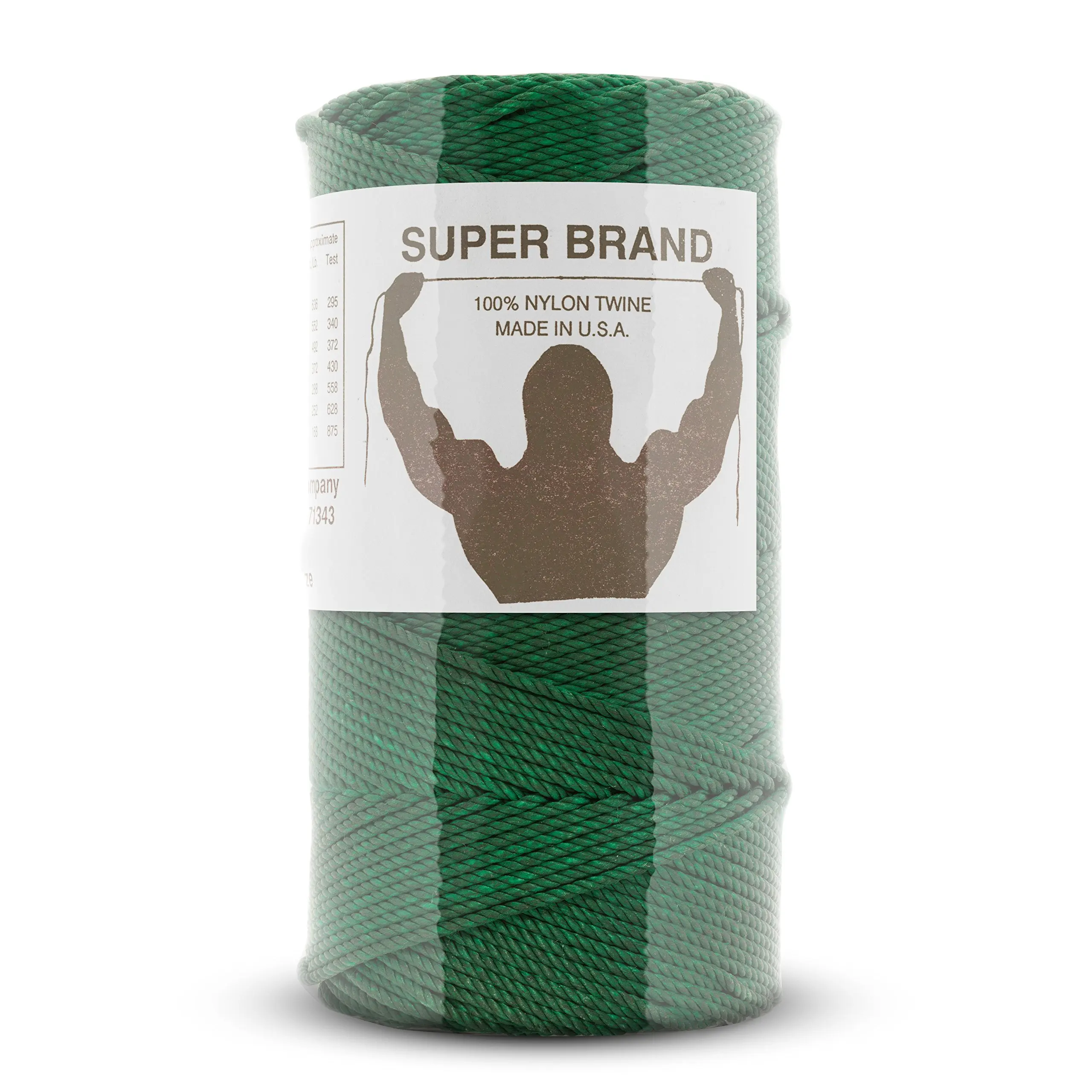 Catahoula Manufacturing #18 Tarred Braided Bank Line 1//4 lb Spool Inc.