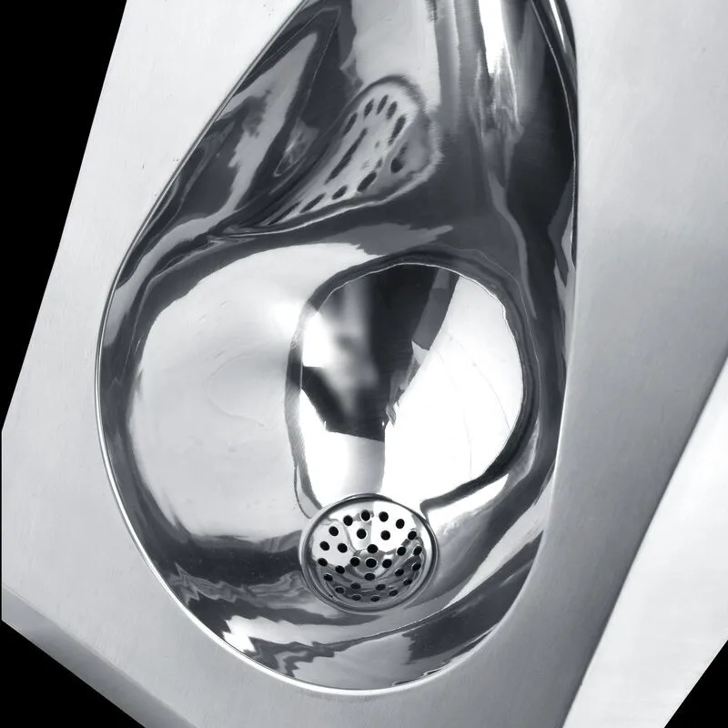Modern Design Stainless Steel Urinal Toilet Bowl Metal Blowout Urinal