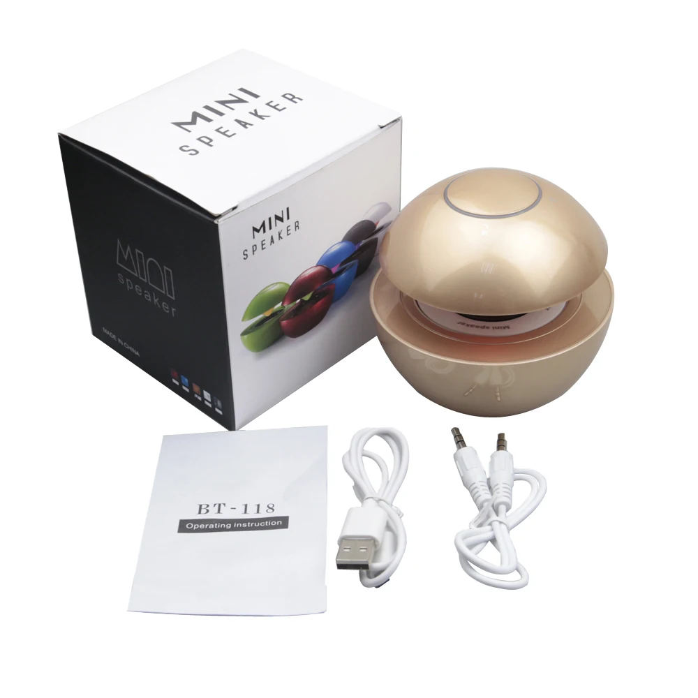 mini speaker bt 118