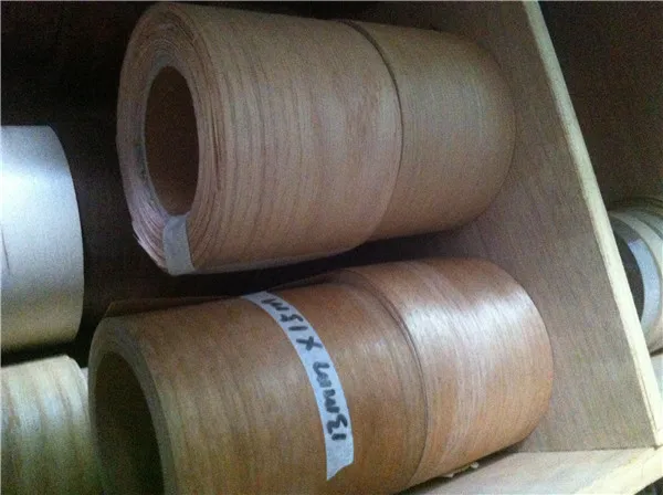 walnut Wood Veneer Edgebanding for Plywood Edges and furniture decoration