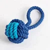Activity Smart Pet Dog Rope Chewing Toy For Small And Medium Puppy Blend Cotton Bite Dog Ball Rope