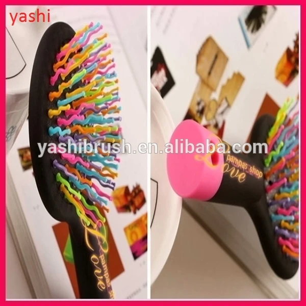 Coreano De Plástico De Diseño Libre De Enredos De Pelo