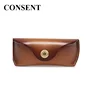 2018OEM classic high-end leather reading mirror box low price glasses box spectacle case making machine