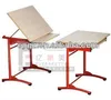 Engineering lab furniture drawing table, Lab trainee drawing table