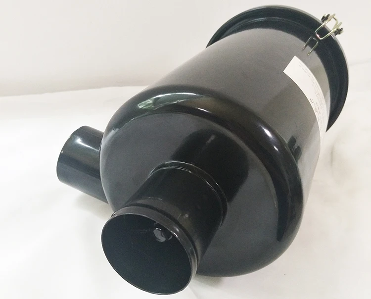 Construction Machinery Black Housing Sp107106 Metal Air Filter Assembly