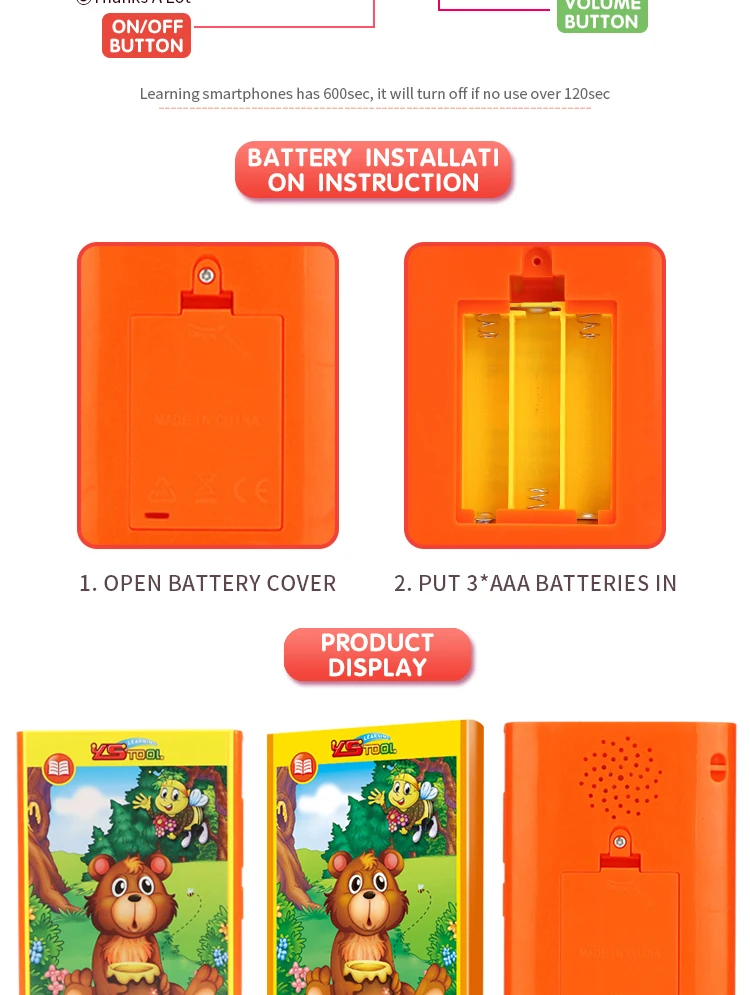 Wholesale battery operated learning baby phone toy
