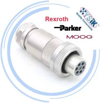 connector moog 7p metal waterproof ip67 servo value larger