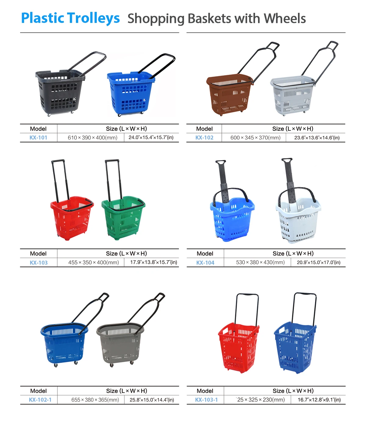 Rolling Shopping Basket