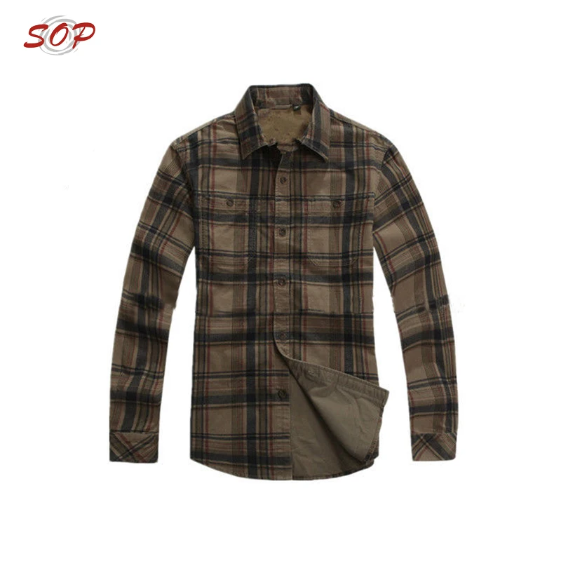 Mens Wholesale Button Down Check Shirts For Menswear Garment Buy