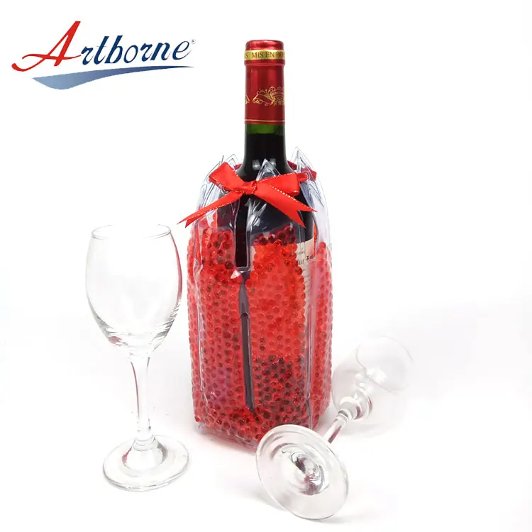 plastic wine cooler bags
