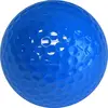 Blue color perfect golf ball