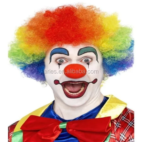 perruque de clown enfant