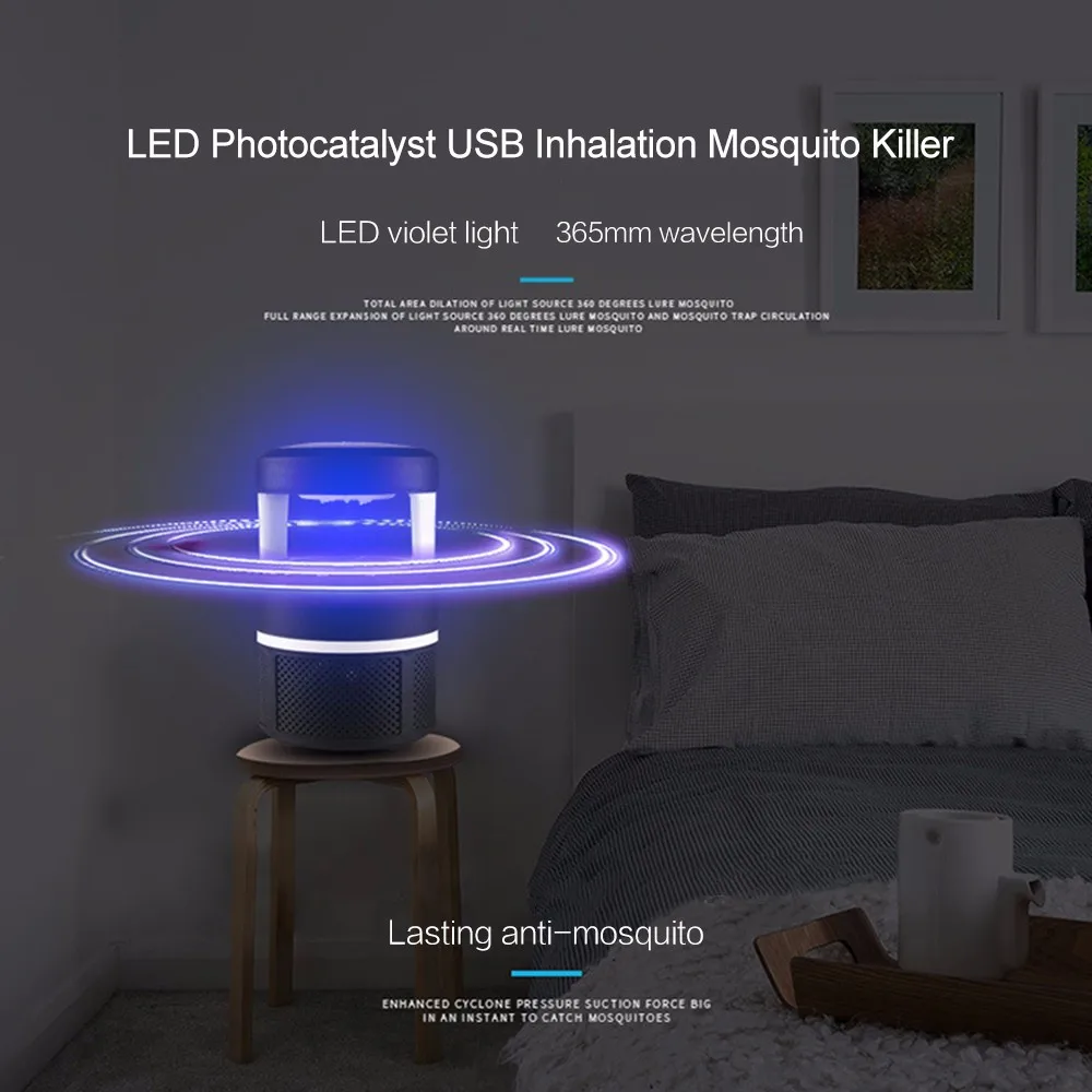 Electric Mosquito Killer Lamp Led Light Mosquito Trap Usb Mosquito Repellent For Indoor Bedroom Buy Usb Mosquitoes Killer Lamp Mosquito Trap With Uv