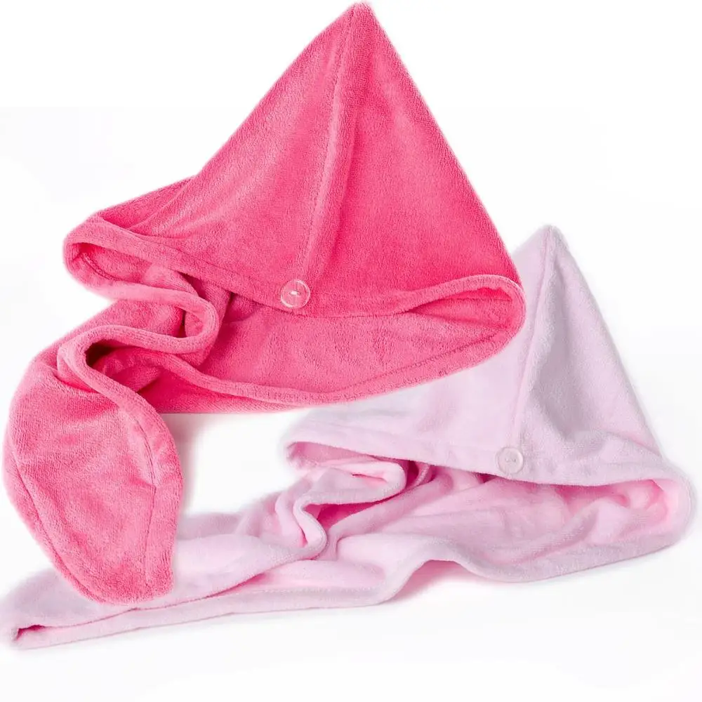 factory Wholesale Microfiber Professional Long Hair Drying Towel