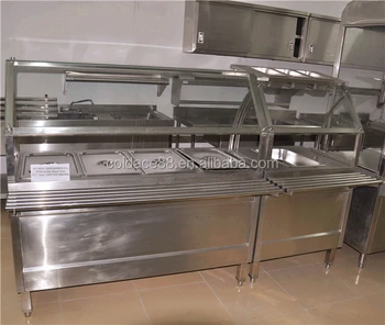 salad bar display fridge