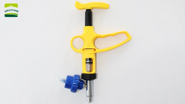 Great Farm injection gun automatic syringe excel and needle disposable plastic with factory direct sale price