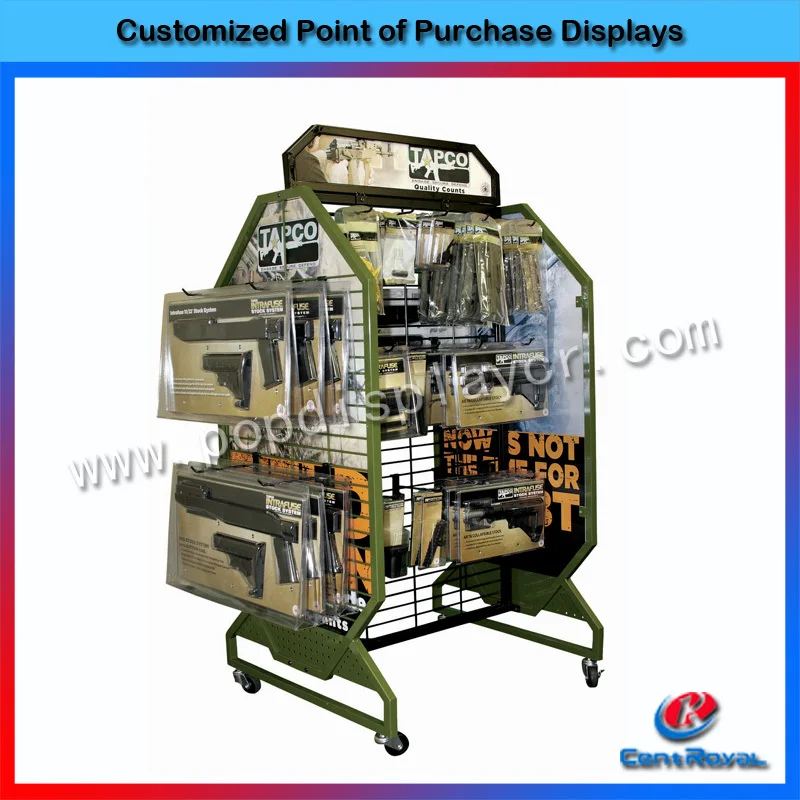 Custom Design Metal Toy Gun Display Rack For Retail Store Buy Toy Gun