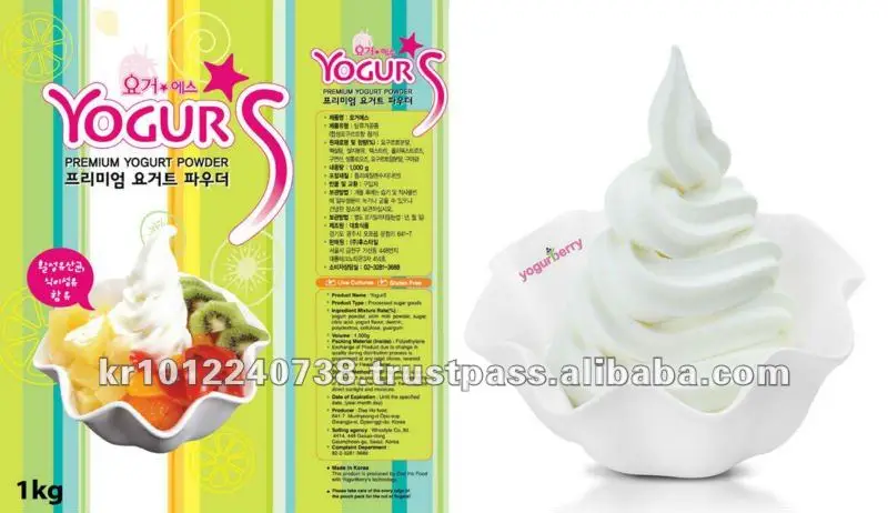 Frozen Yogurt Powder By Yogurberry 