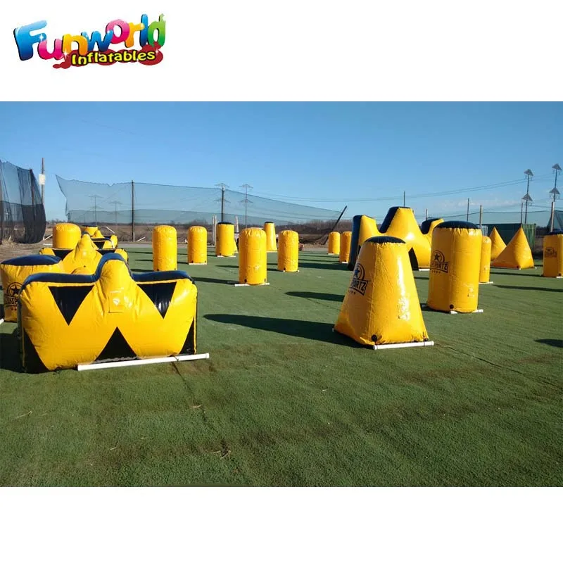 Archery Game Paintball Bunker Field Laser Tag Bunker Inflatable