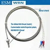 K type Thermocouple Thermometer Sensor Dividing number M6 Thread Size 1m Tail length Range 0-600 With shield Last line Material