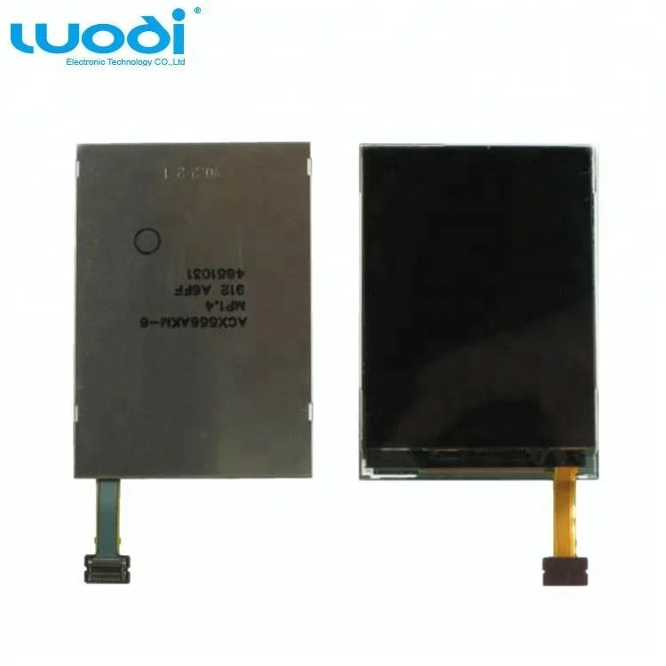 Side-by-side comparison of Nokia E52 original display and replacement module