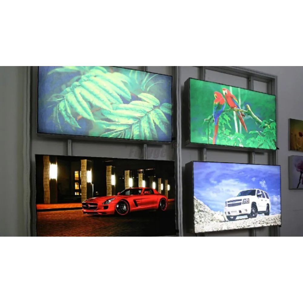 Flexible Canvas Waterproof Outdoor Advertising Light Box Backlit Led