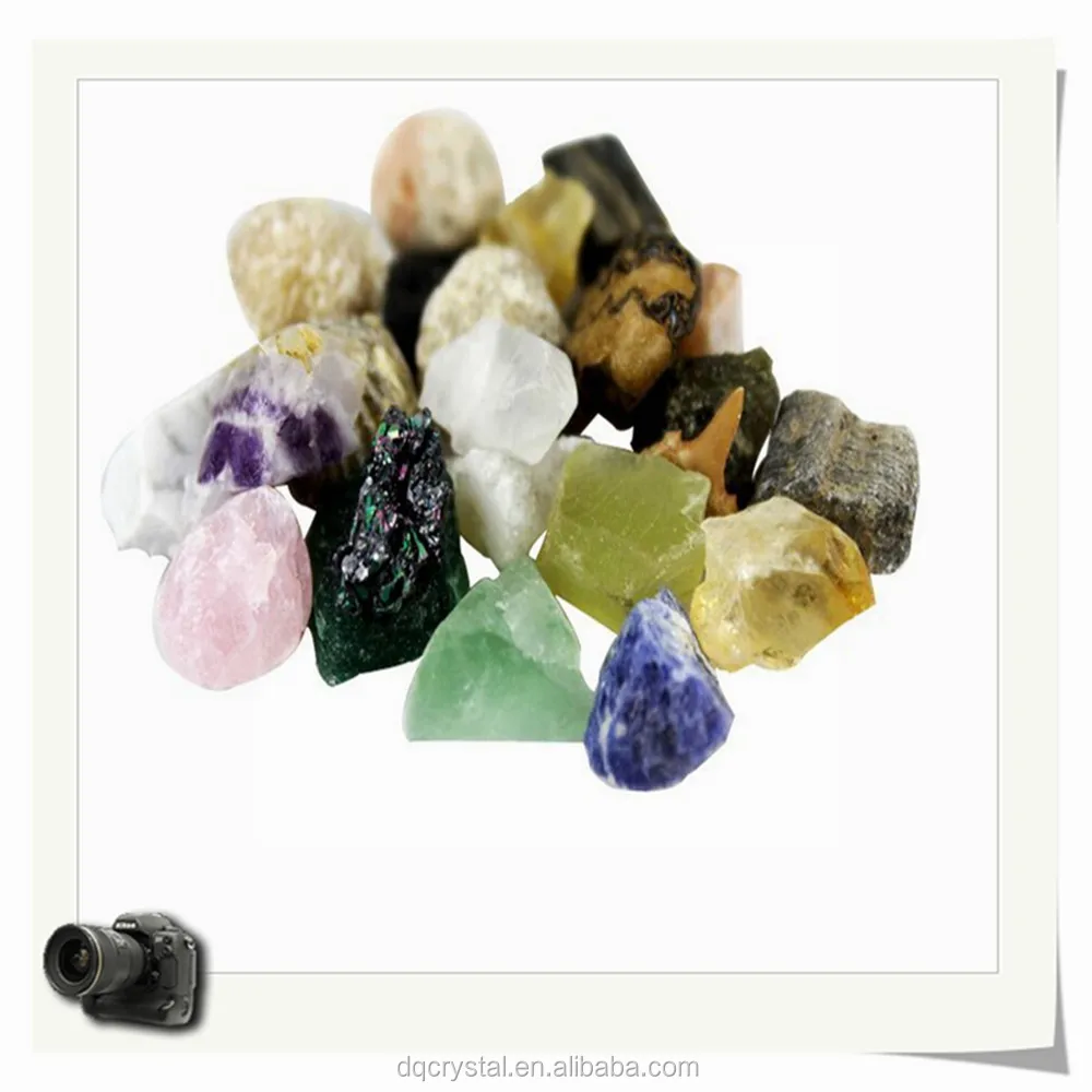 Rugueux gros colorful cristal pierres précieusesPierres précieuses en vracID de produit