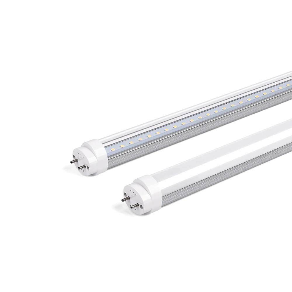 Energy-effective Double Ended Powered Daylight 5000K Cool White 110lm/w Plug & Play Indoor T8 G13 pin LED Tube Lights Source