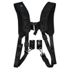 PULUZ 150cm Quick Release Double Shoulder Harness Soft Pad Decompression Foam Camera Shoulder Strap Belt