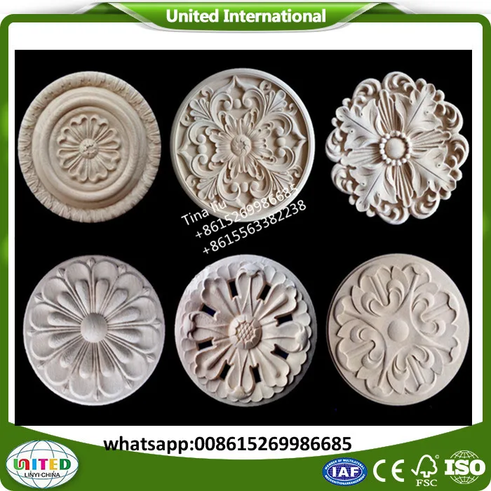 animal wood corbels carving rosettes