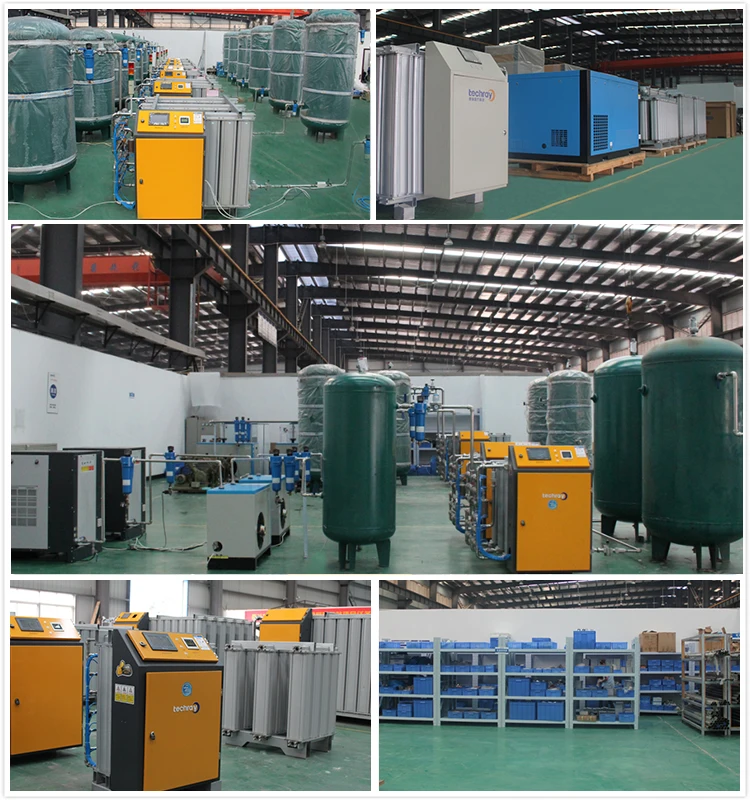 Intelligent modular oxygen generator with PSA technology