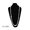 Cheap Wholesale Round Bead Women Forge Beautiful Summer Pearl Necklace