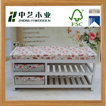 Ornate French Style In Pure White Flower Cushion Shoe Rack With Bench Seat Buy Rak Sepatu Dengan Bangku Kursi Hiasan Gaya Perancis Dalam Putih Murni Bantal Bunga Rak Sepatu Dengan Bangku Kursi