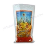 Low price 50kg plastic pp woven packaging bag for flour, wheat, corn, black rice, buckwheat, oats, barley, sorghum