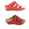 2018 women soft and low wedge comfortable many ladies like styles in pakistan country sandals 36-41