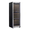 Triple zones SS door ss front vent Fan cooling wine cooler USF-168T(450L 144bottles)