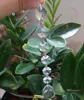 octagon beads with 63 crystal pendant crystal garland crystal drop for christmas tree decoration