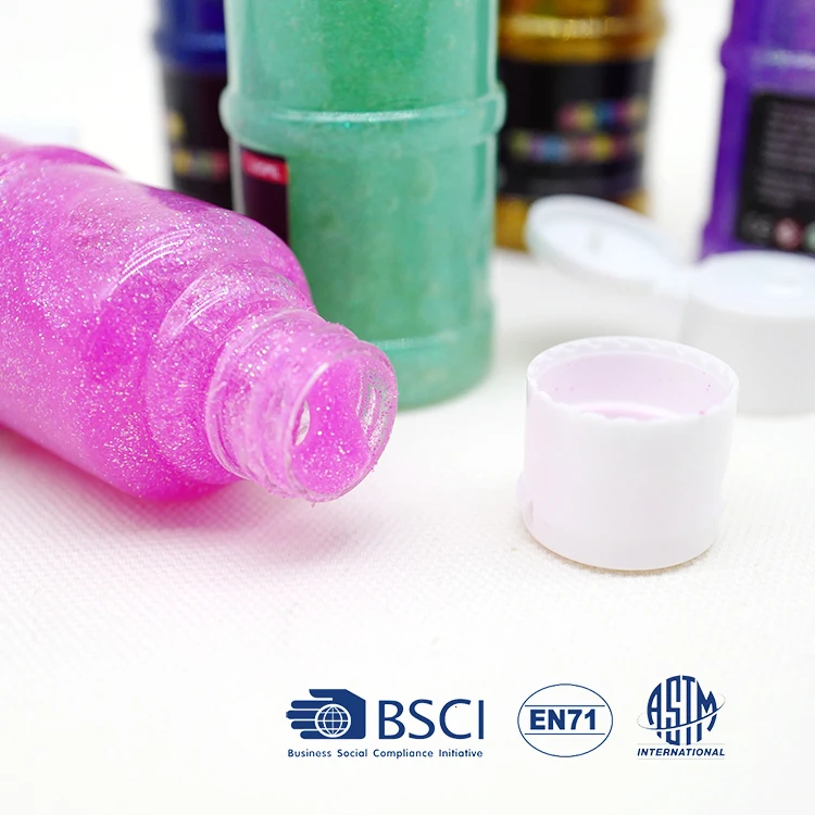 120ml Bulk Glitter Glue for Kids Craft Decoration